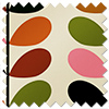 Orla Kiely Multi Stem, Pink & Red - Twist&Fit Roman Blind